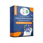 Product box for Visio to Data Visualizer Dataset Generator STANDARD, unlimited process steps.