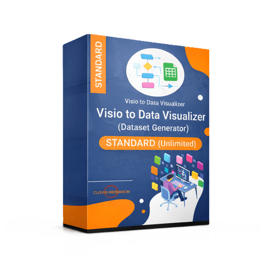 Visio Data Visualizer Dataset Generator Standard product box